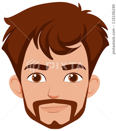 Smiling Man with Brown Hair Smiling Man with Brown Hair 118106280