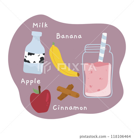 apple pie smoothie apple pie smoothie 118106464