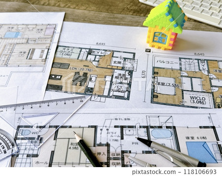 Residential design office, My home, Floor plan, Architect 118106693
