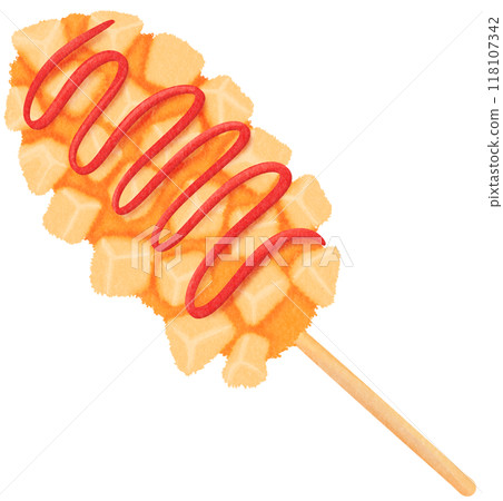 Korean corndog Korean corndog 118107342