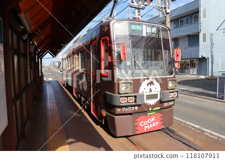 豐橋鐵道都會線(東田本線)電車、運動公園前站 豐橋鐵道都會線(東田本線)電車、運動公園前站 118107911