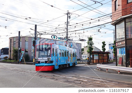 Toyohashi Railway City Line (Higashida Main Line) The steepest curve in Japan, the Ibara Curve 118107917