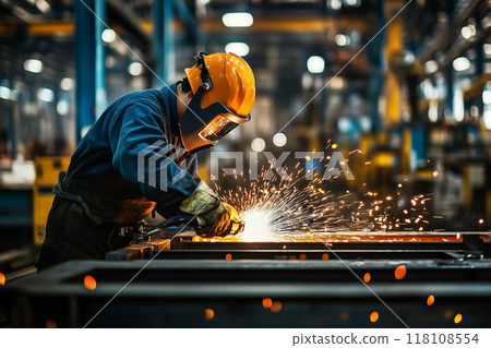 Welder, skilled worker, craftsman Welder, skilled worker, craftsman 118108554