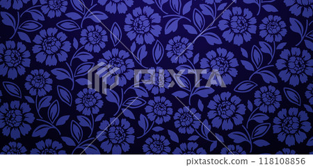 seamless floral pattern with flowers peony with a dark blue backgrounds for wallpaper the bedroom, patterned fills, webs pages, surface textures, book covers, fabrics printing, textiles tiles interior seamless floral pattern with flowers peony with a dark blue backgrounds for wallpaper the bedroom, patterned fills, webs pages, surface textures, book covers, fabrics printing, textiles tiles interior 118108856