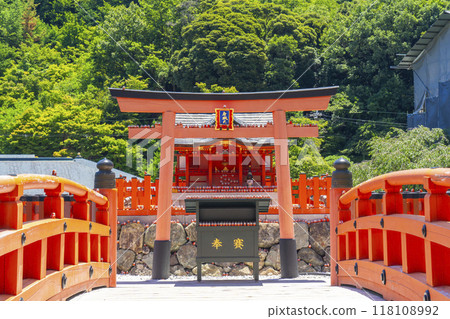 大阪 夏天 勝尾寺弁財天社 118108992