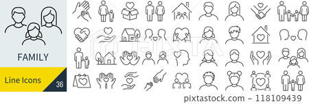 家庭圖示集 118109439