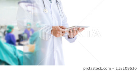 Medical Doctor concepts and hospitals patients health services 118109630