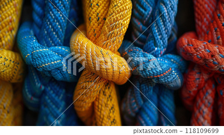 登山繩特寫 118109699