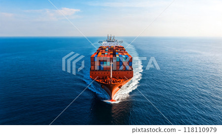 Container ship 118110979