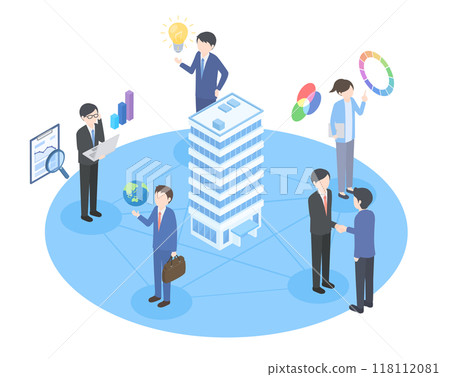 擁有多元化人力資源的公司形象 118112081