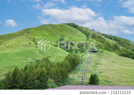 Summer scenery of Kurumayama Kogen ski resort 118112210