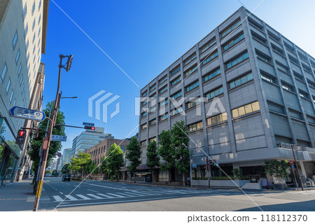 Kyoto cityscape: Karasuma-Sanjo intersection Kyoto cityscape: Karasuma-Sanjo intersection 118112370