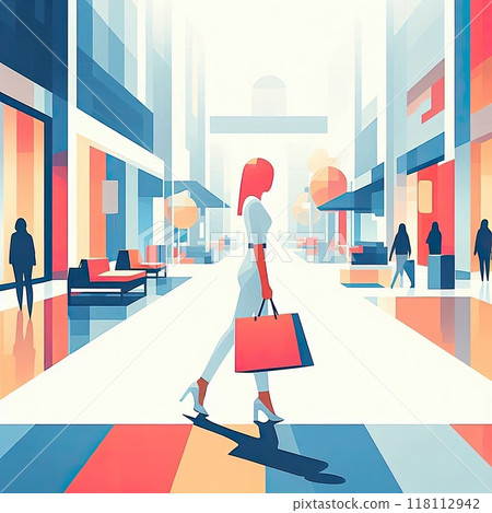 A Modern Shopping Experience in Geometric Retail with Generative AI. 118112942