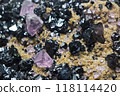 閃鋅礦 螢石 礦物 閃鋅礦 螢石 礦物 118114420