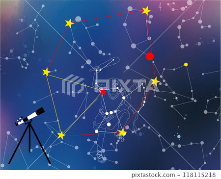 Winter Constellations: The Great Triangle and the Winter Diamond 118115218