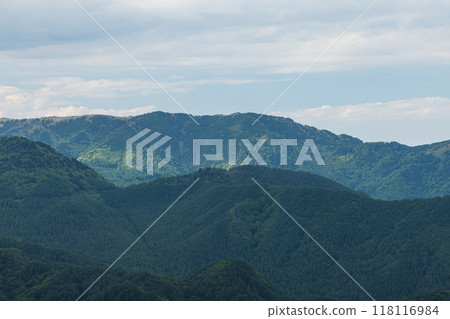 從日本長野縣大方郡三峰茶屋看到的風景 118116984