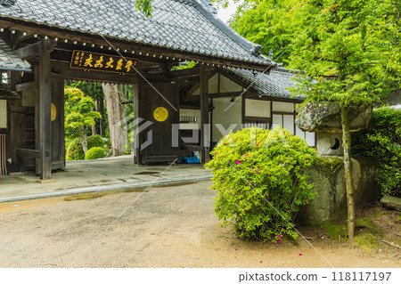 日本長野縣松本市久藤寺三門 日本長野縣松本市久藤寺三門 118117197