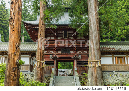 日本長野縣松本市牛藤寺二王門 118117216