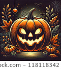 萬聖節南瓜裝飾品 118118342