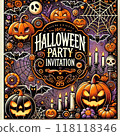 萬聖節派對圖 118118346