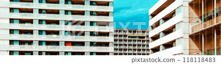 Building and skyscrapers in Tokyo 118118483