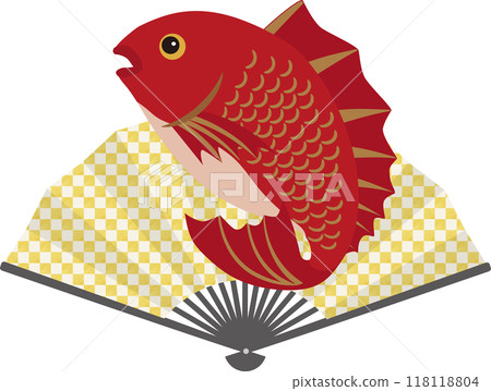 鯛魚和扇子 118118804
