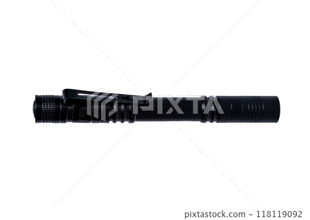 Black Aluminum UV Flashlight Waterproof Pen Type. High quality photo 118119092