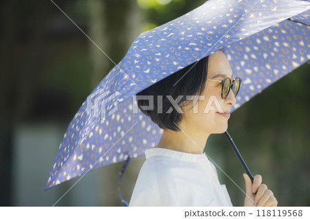 Woman with a parasol Woman with a parasol 118119568