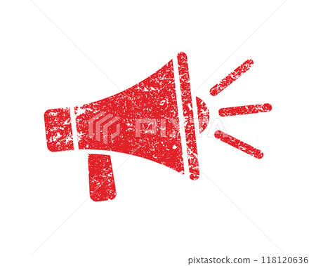 alarm, alert, announce, announcement, audio, background, black, broadcast, broadcasting, bullhorn, communicate, communication, design, element, equipment, flat, graphic, grunge, icon, illustration, im 118120636