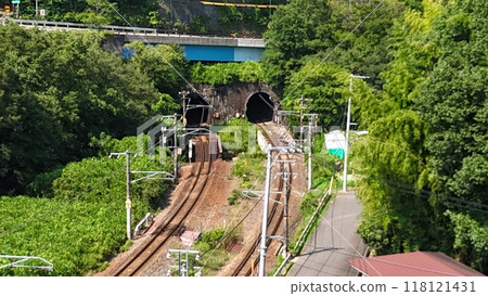 JR Sanyo Main Line_Seno-Yahonmatsu [Senohachi steep slope] Drone aerial photography SEH_No22 118121431