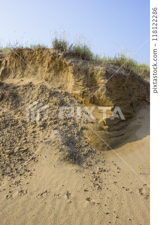 Summer Tottori Sand Dunes and their patterns Tottori Prefecture Tottori Sand Dunes Summer Tottori Sand Dunes and their patterns Tottori Prefecture Tottori Sand Dunes 118122286