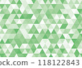 Green triangle pattern 118122843