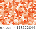 Red triangle pattern 118122844