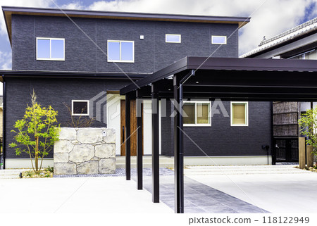 Houses with carports Houses with carports 118122949