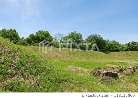 Hyogo Prefecture, Sasayama, Sasayama Castle ruins, South-side rampart 118123060