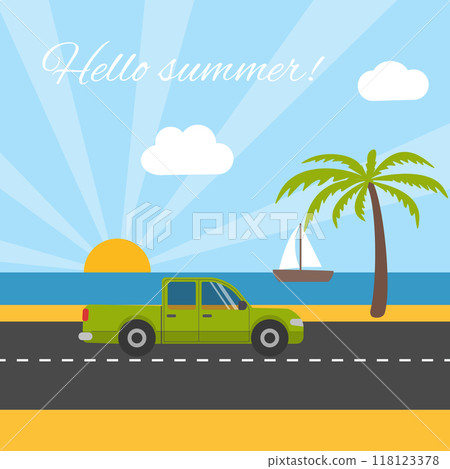 Summer vacation tourism Summer vacation tourism 118123378