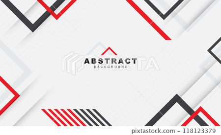 Red and black curve on a white background vector Red and black curve on a white background vector 118123379