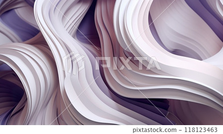 wave and swirl background, pastel pink and purple design pattern and blue elemen, wavy elegant 118123463