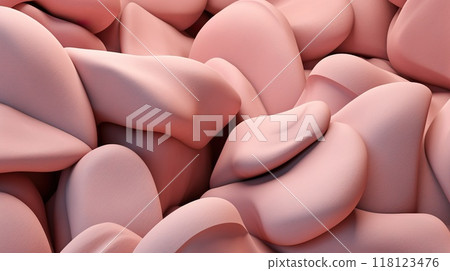 pink smooth stones pattern, red pastel pebble background, abstract stones wallpaper 118123476