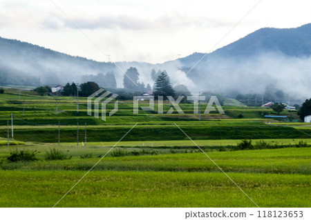 Burning of fields in Tono, ignoring global warming and environmental issues 118123653