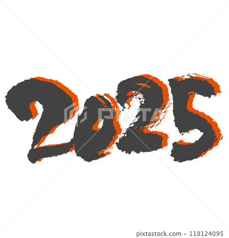 Handwritten lettering design 2025: Stand out with cool shadows 118124095