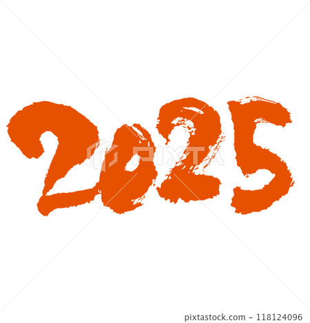 酷手寫字2025朱紅 118124096