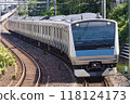 JR Keihin Tohoku Line train E233 series 1000 118124173