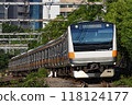 JR Chuo Line train E233 series 118124177