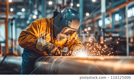 工人焊接 工人焊接 118125006
