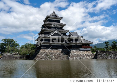 夏季的松本城/長野縣 118125837