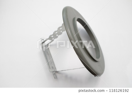 installation under an LED lamp installation under an LED lamp 118126192