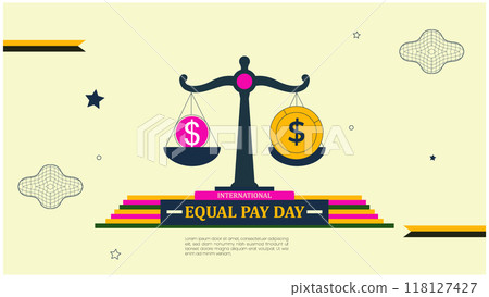 International Equal Pay Day design 118127427