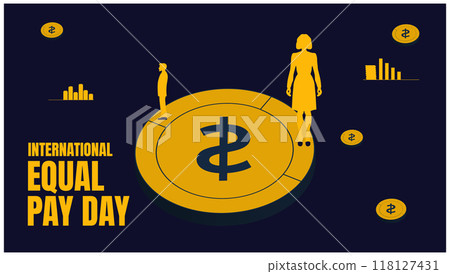International Equal Pay Day design 118127431