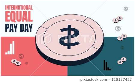International Equal Pay Day design 118127432
